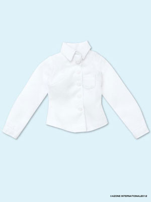 Long-sleeved Dress Shirt (White), Azone, Accessories, 1/6, 4580116037306